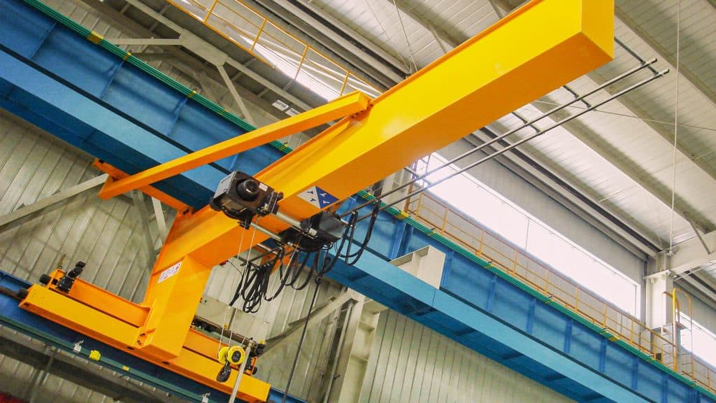 BZD Slewing Jib Crane-h