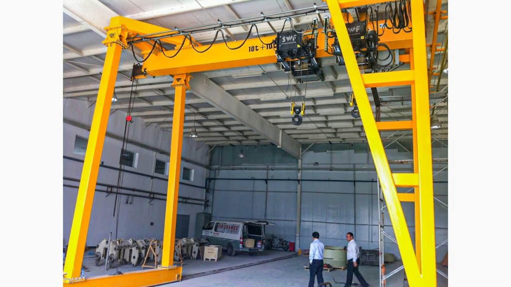 KGS Single Girder Gantry Crane-d