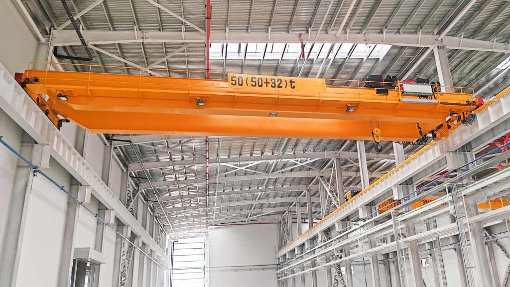 QE Double Trolley Overhead Crane-m