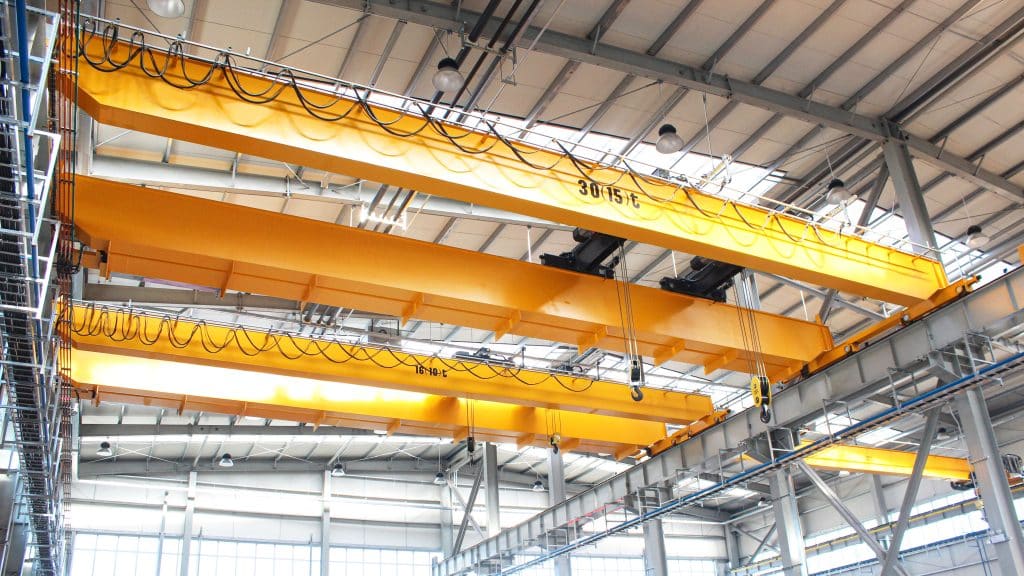 QE Double Trolley Overhead Crane-r