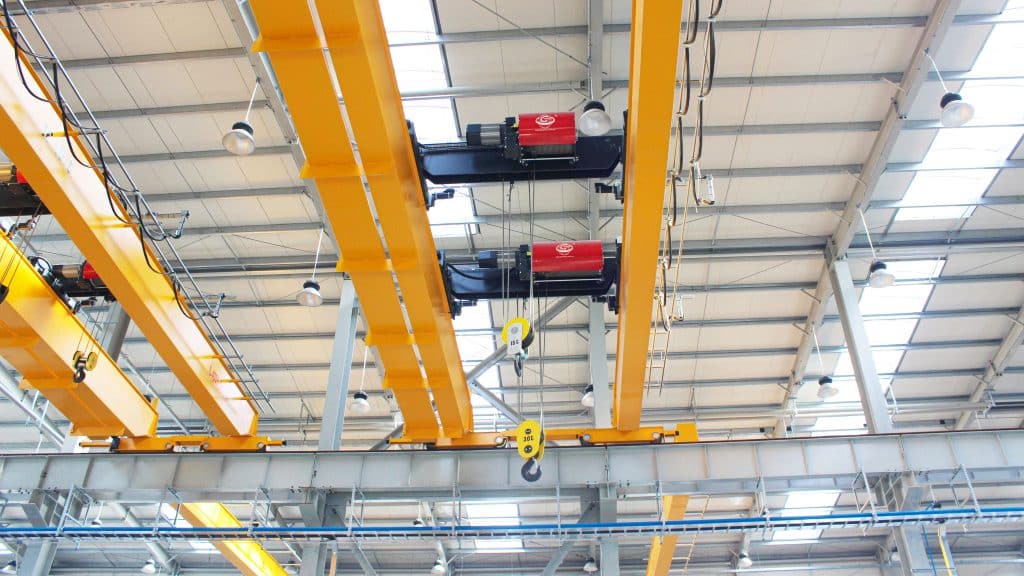 QE Double Trolley Overhead Crane-t